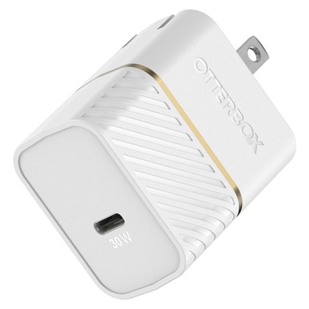 Otterbox Usb C Pd Wall Charger 30w, Cloud Dust 78-80674